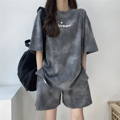 Tie-Dye Knit Set
