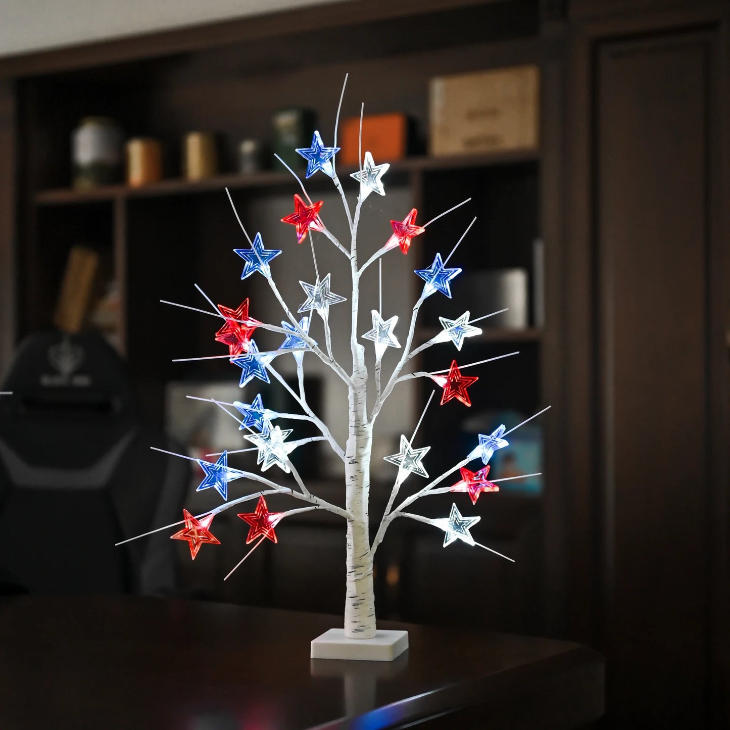 USA Independence Day Star Lamp