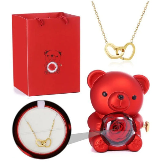 Teddy Bear Jewelry Box