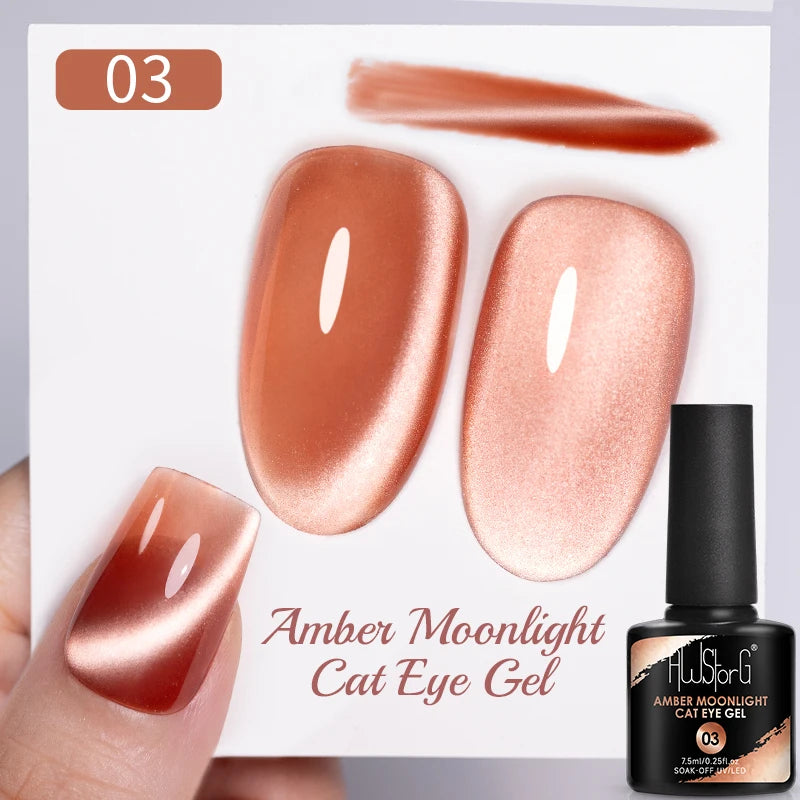 Pink Cat Eye Gel Polish
