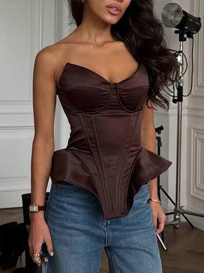 Strapless Corset Top