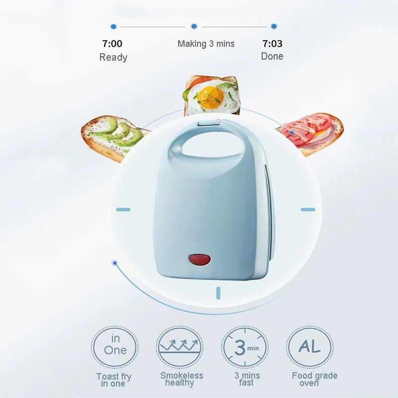 Portable Multifunction Sandwich Maker
