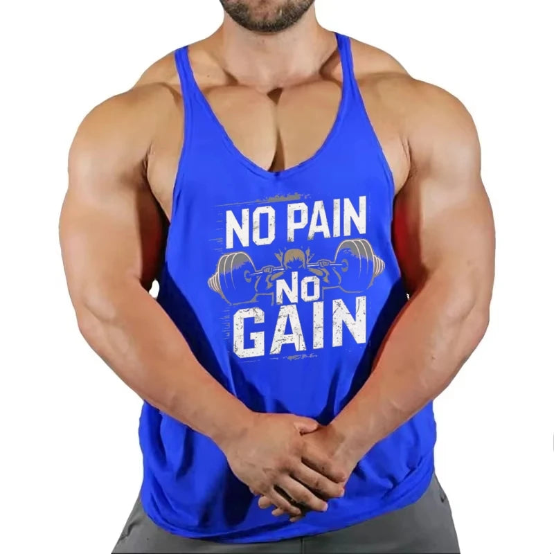 No Pain Gain Barbell Graphic
