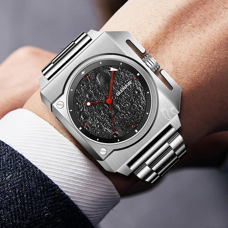 Glenaw Moon Dial Watch