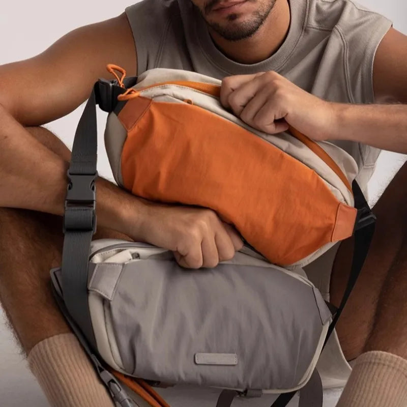 Nylon Camera Crossbody Bag