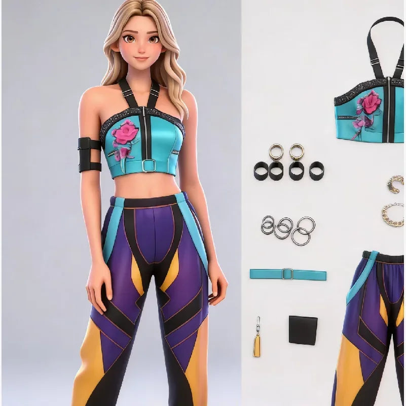 Halloween Polyester Costume 2
