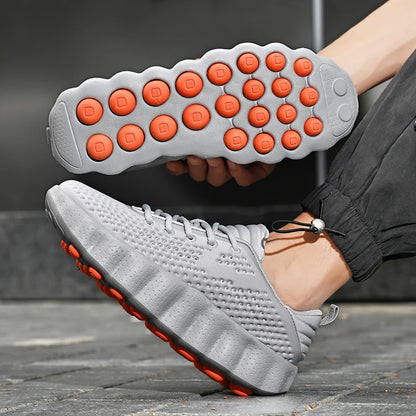 Thick-Sole Breathable Casual Sneakers