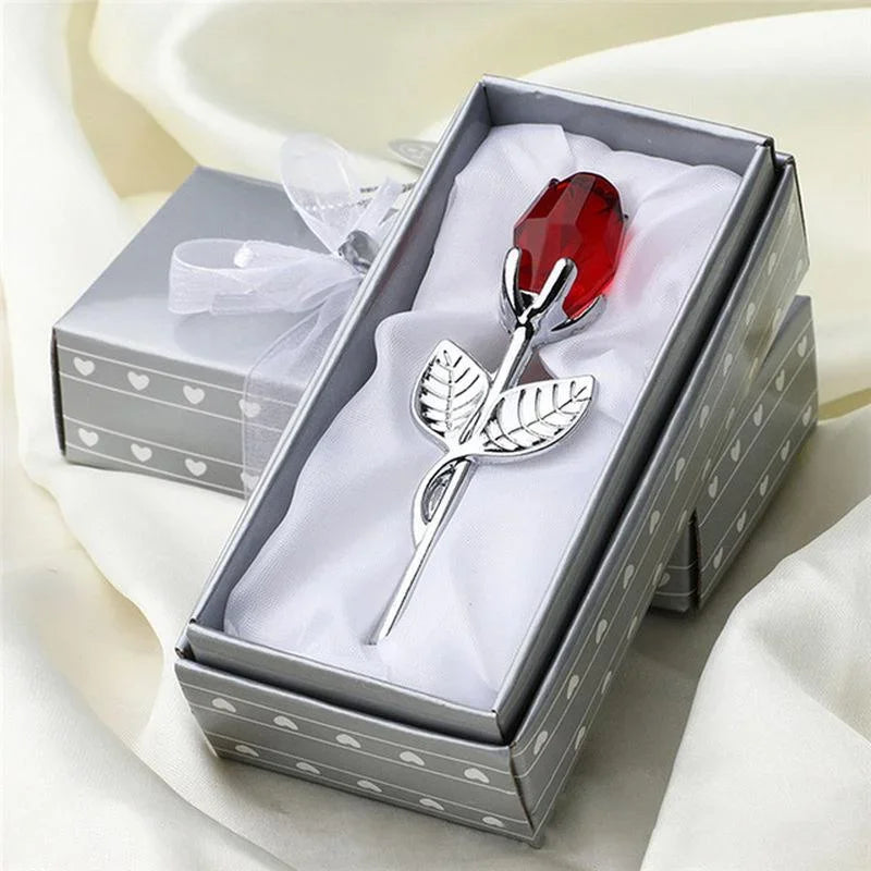 Elegant Crystal Rose