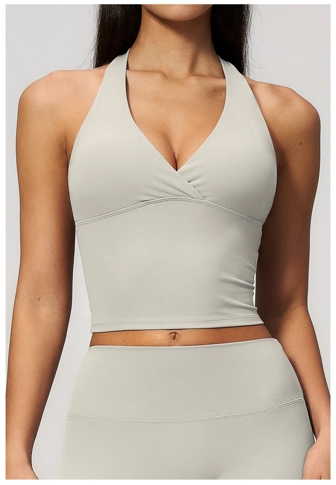 Hanging Neck Yoga Tops Sports