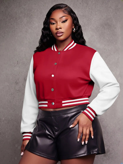 Spliced Varsity Jacket