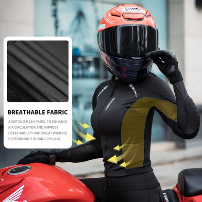 Breathable Mesh Women's Riding Jacket