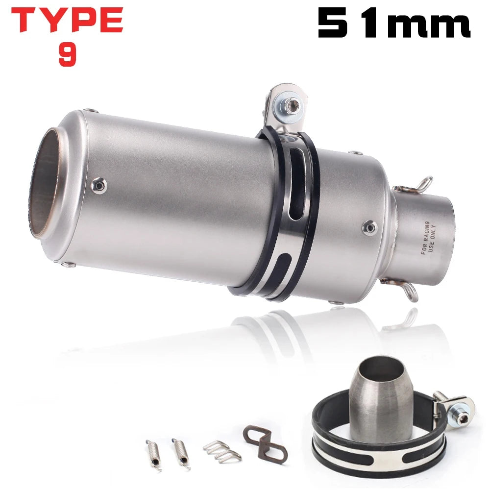 Universal 51mm GP-Project Racing Exhaust Muffler