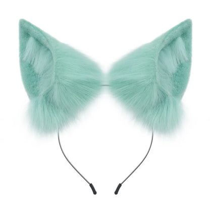 Plush Fox Ears Headband
