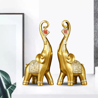 Elephant Sculpture Home Decor
