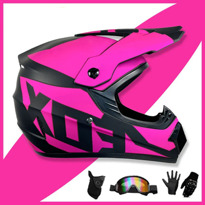 DOT-Approved Youth Dirt Bike Helmet