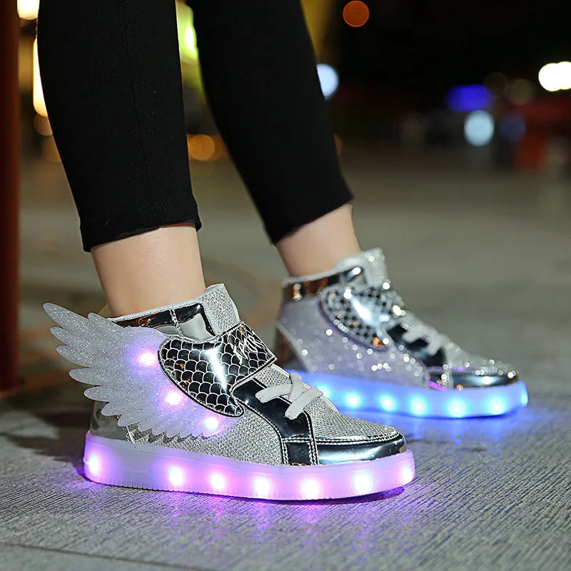 Rechargeable LED Casual Shoes