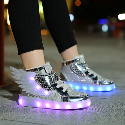 Rechargeable LED Casual Shoes