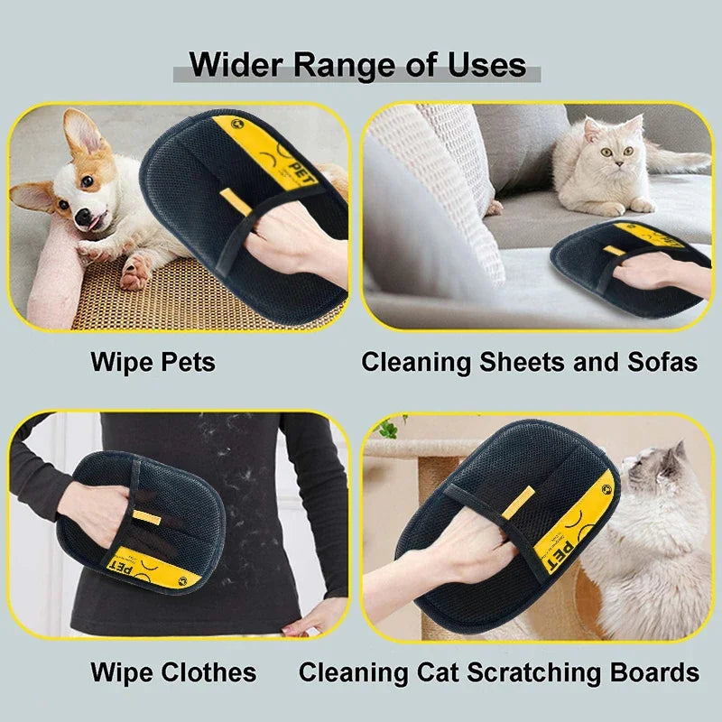 Reusable Pet Hair Remover Mitt