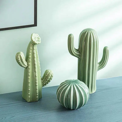 Ceramic Cactus Ornament