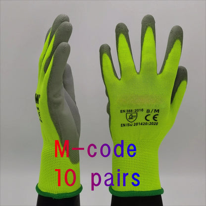 PU Coated Safety Gloves