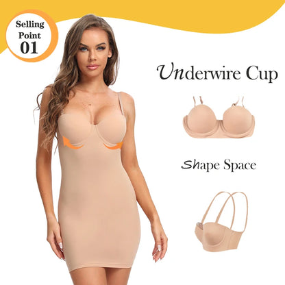 Full-Length Underwire Body Shaper