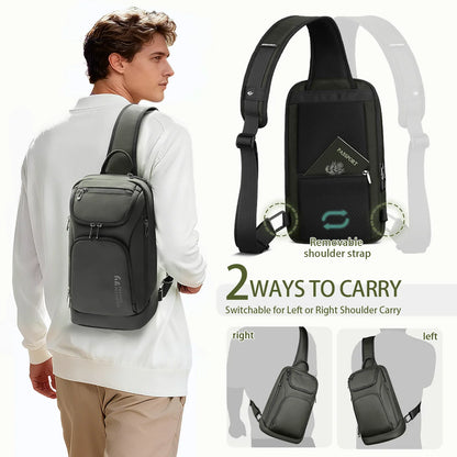 Lightweight Water-Resistant Chest Bag