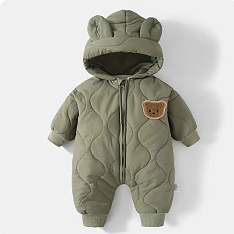 Fleece Padded Baby Romper