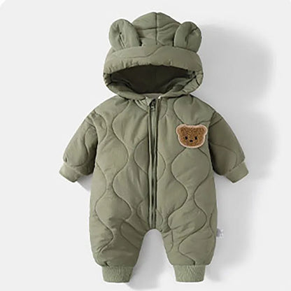 Fleece Padded Baby Romper