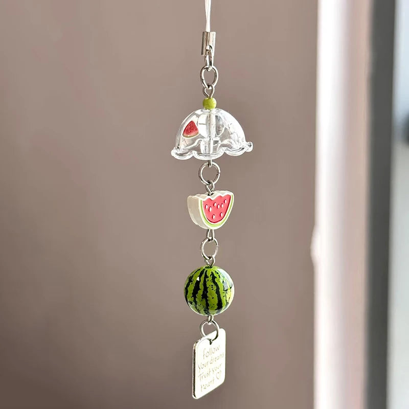 Cute Wind Chime Pendant Keyring