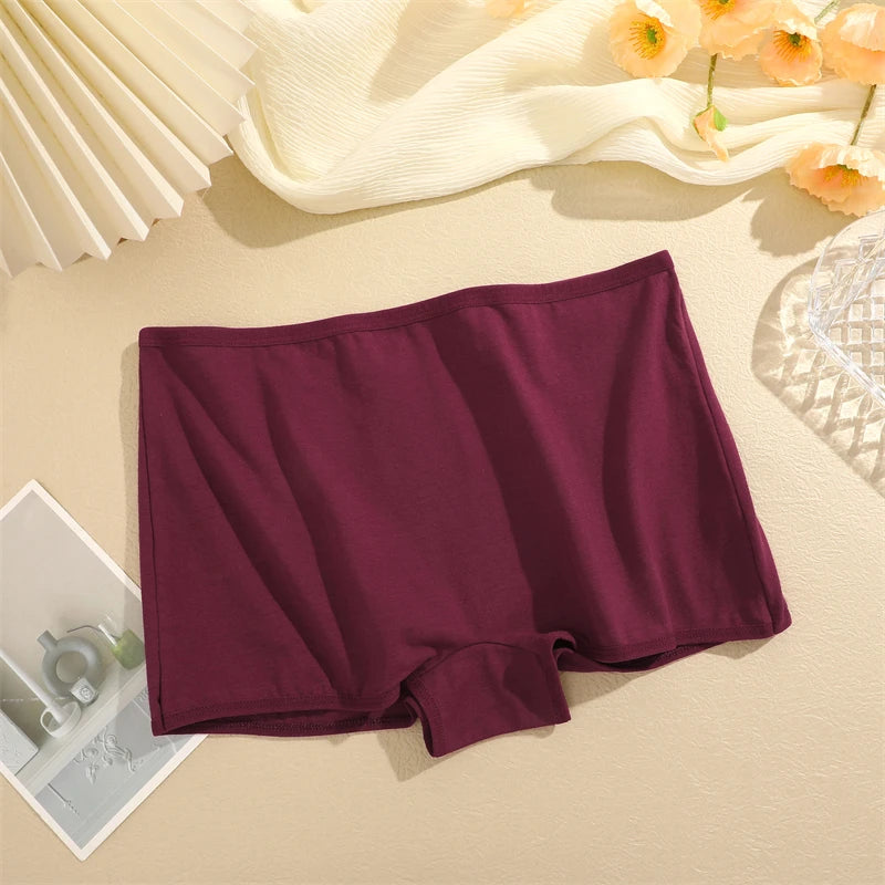 Seamless Cotton Boxer Briefs