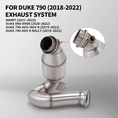 KTM Duke 790/890 Exhaust Mid-Link Pipe