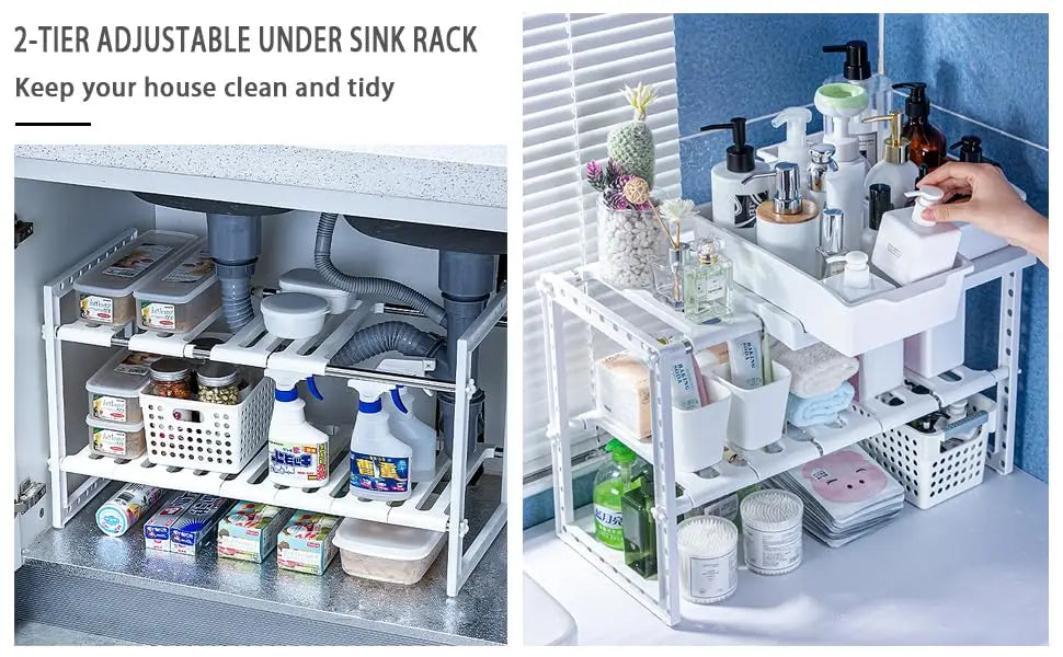 Pp Pull-Out Design Shelf Organis