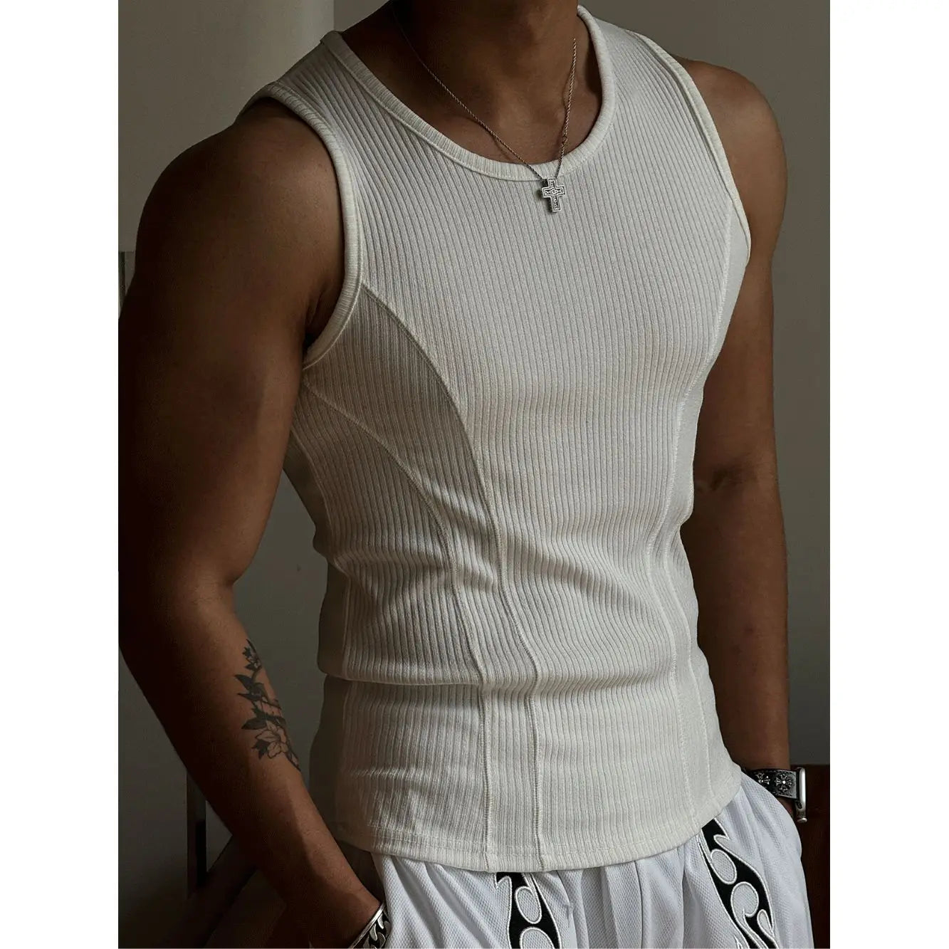 Ribbed Breathable Quick-Dry Tank Top
