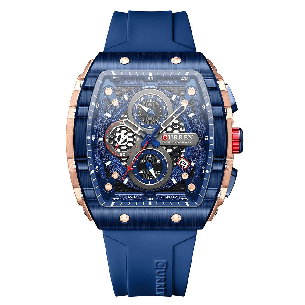 Men’s Luxury Square Quartz Watch