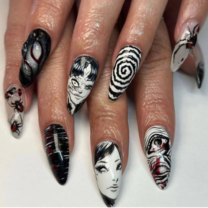 Y2K Halloween Press-On Nails