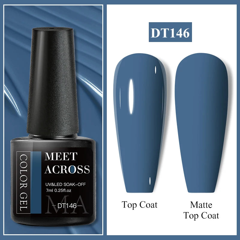 MEET ACROSS Matte Gel Polish