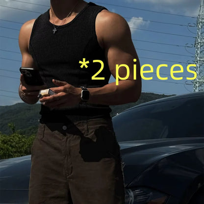 Ribbed Breathable Quick-Dry Tank Top