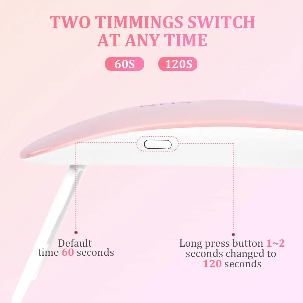 Mini USB LED Nail Lamp