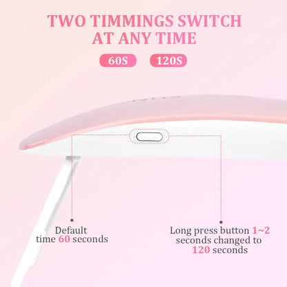 Mini USB LED Nail Lamp
