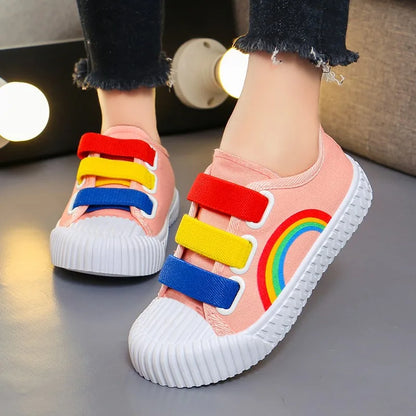 Rainbow Canvas Sneakers