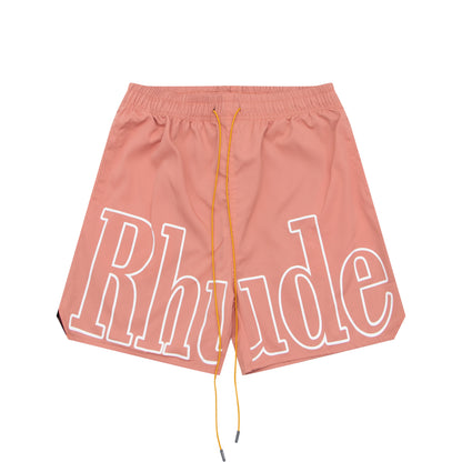 Letter Print Hip-Hop Beach Shorts