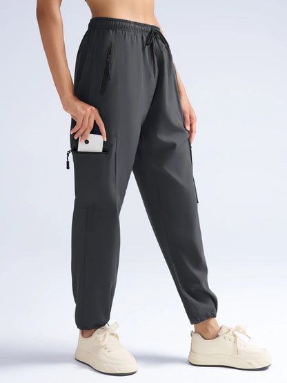 Water-Resistant Zip-Pocket Hiking Pants