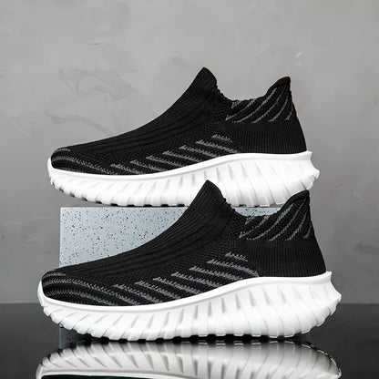 Thick-Sole Sock Running Sneakers