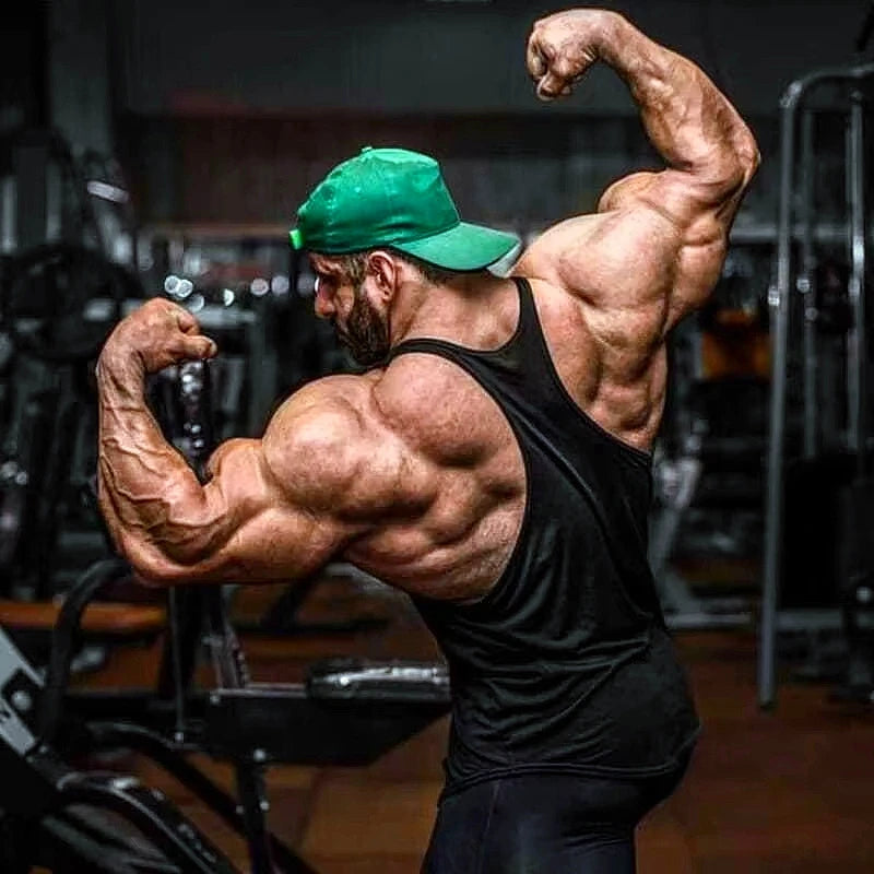 pattern printed fitness vest