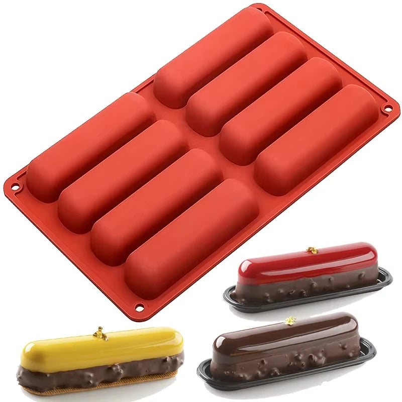 Silicone Baking Mould Cavity Long