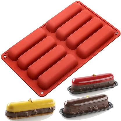 Silicone Baking Mould Cavity Long