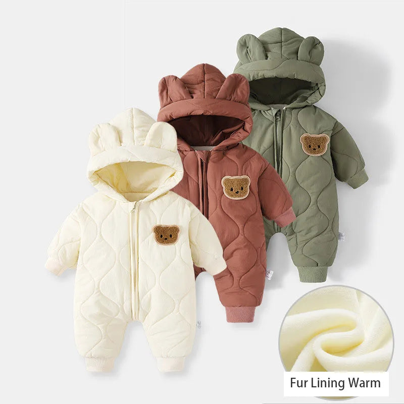 Fleece Padded Baby Romper