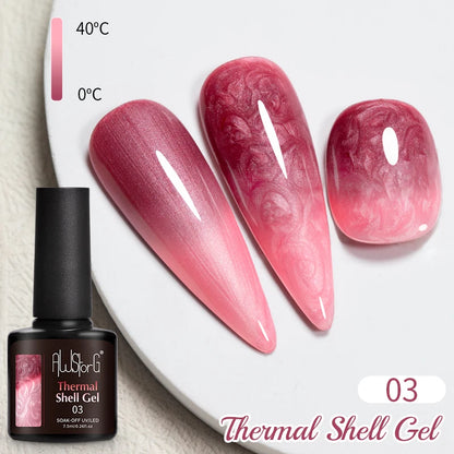 Pink Cat Eye Gel Polish