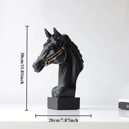 Horse Head Sculpture