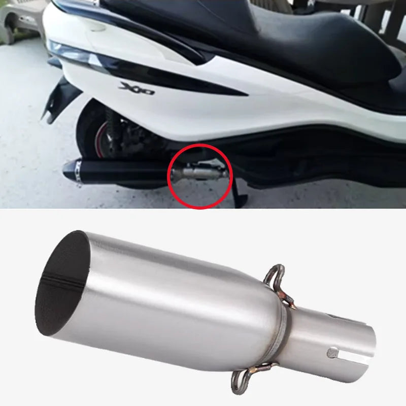 Universal 28-45mm to 51mm Exhaust Adapter Pipe